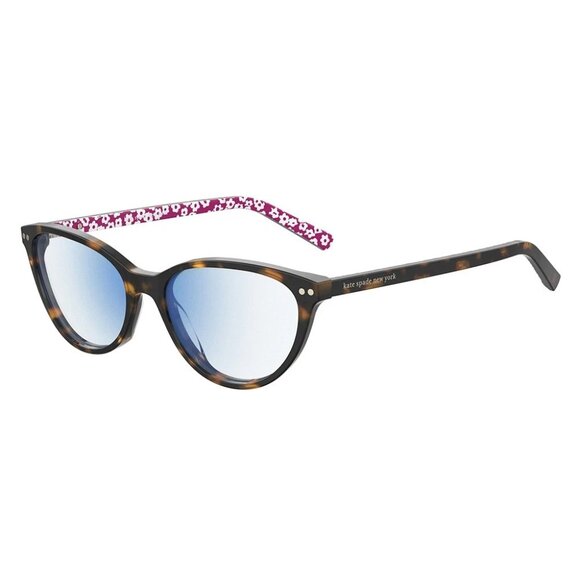 Kate Spade Roanne 086 Reading Glasses Dark Havana Cat‑Eye Frame 54 mm - Picture 1 of 3